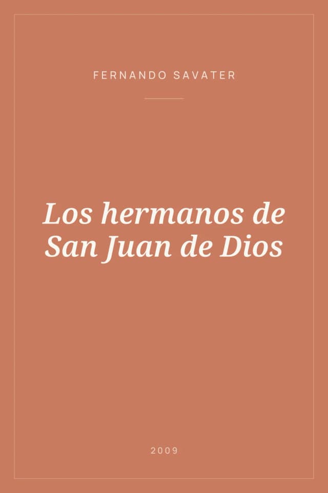 Portada de Los hermanos de San Juan de Dios