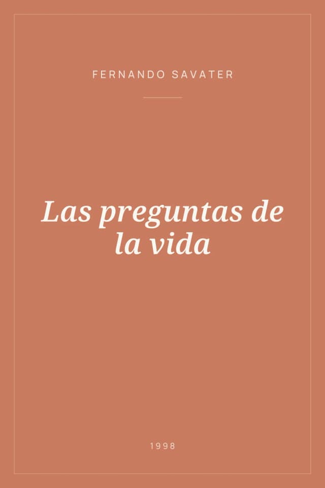 Portada de Las preguntas de la vida