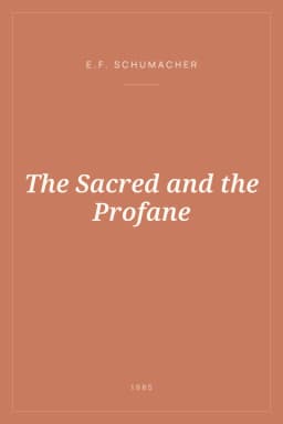 Portada de The Sacred and the Profane