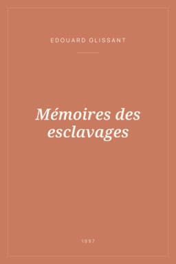 Portada de Mémoires des esclavages