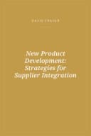 Portada de New Product Development: Strategies for Supplier Integration