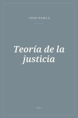 Portada de Teoría de la justicia