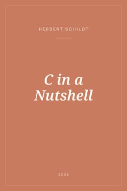 Portada de C in a Nutshell