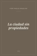 Portada de La ciudad sin propiedades