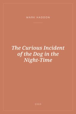 Portada de The Curious Incident of the Dog in the Night-Time