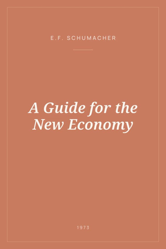 Portada de A Guide for the New Economy