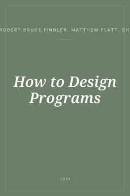Portada de How to Design Programs