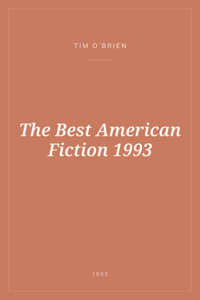 Portada de The Best American Fiction 1993