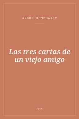 Portada de Las tres cartas de un viejo amigo