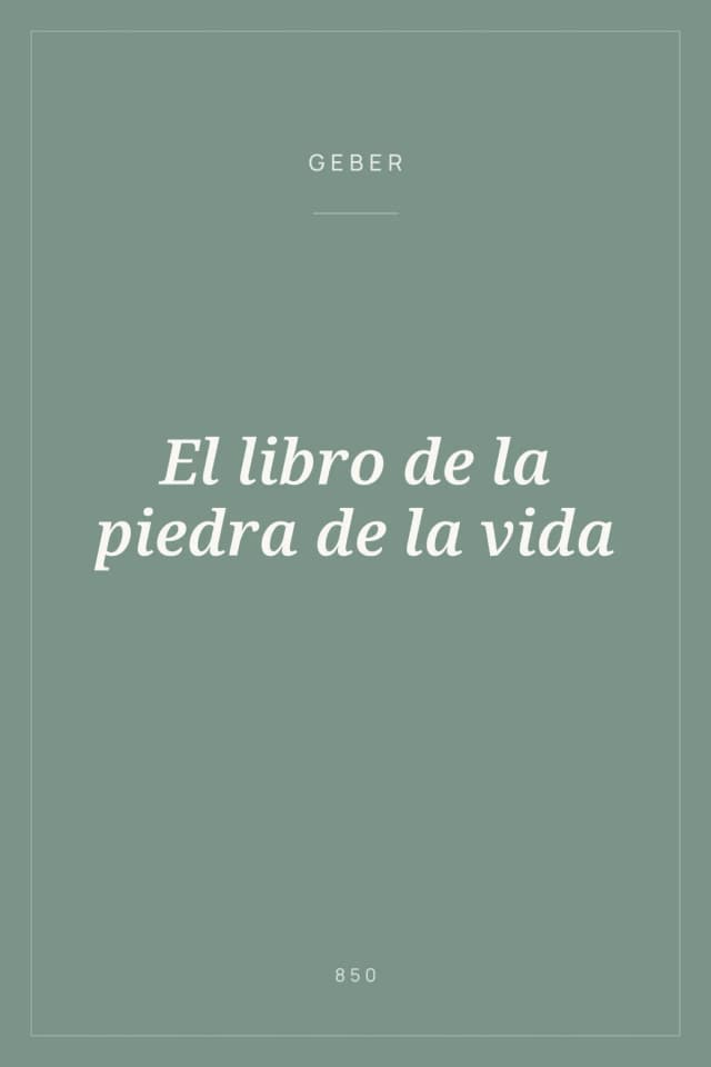 Portada de El libro de la piedra de la vida