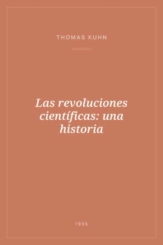 Portada de Las revoluciones científicas: una historia