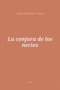 Portada de La conjura de los necios