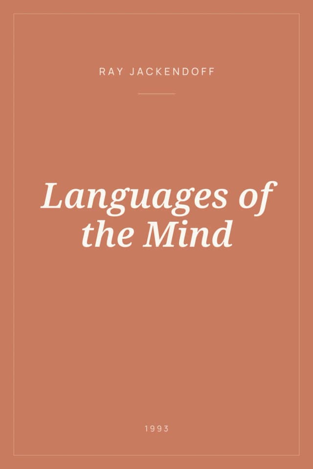 Portada de Languages of the Mind