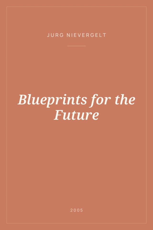 Portada de Blueprints for the Future