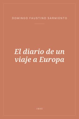 Portada de El diario de un viaje a Europa