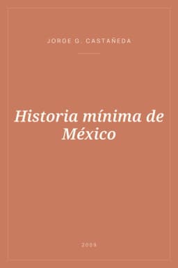 Portada de Historia mínima de México