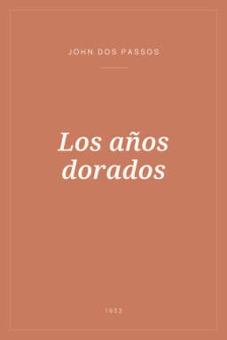 Portada de Los años dorados