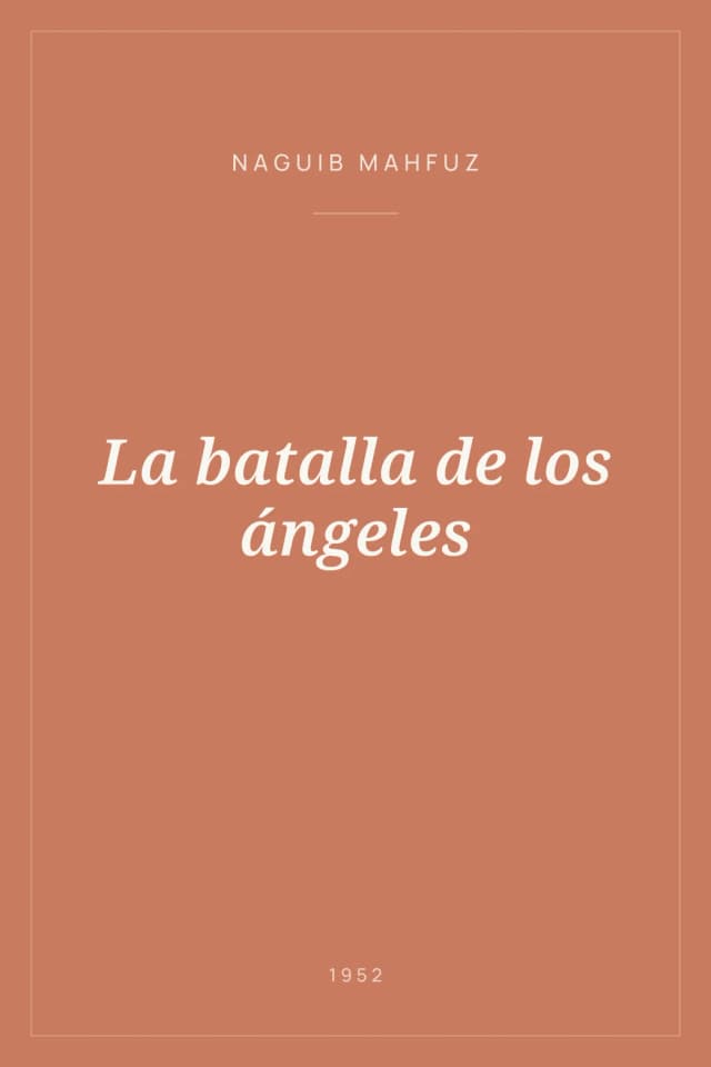 Portada de La batalla de los ángeles