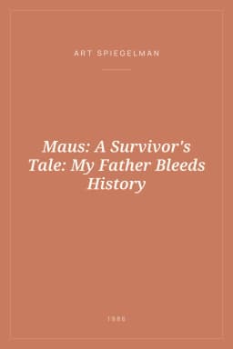Portada de Maus: A Survivor's Tale: My Father Bleeds History