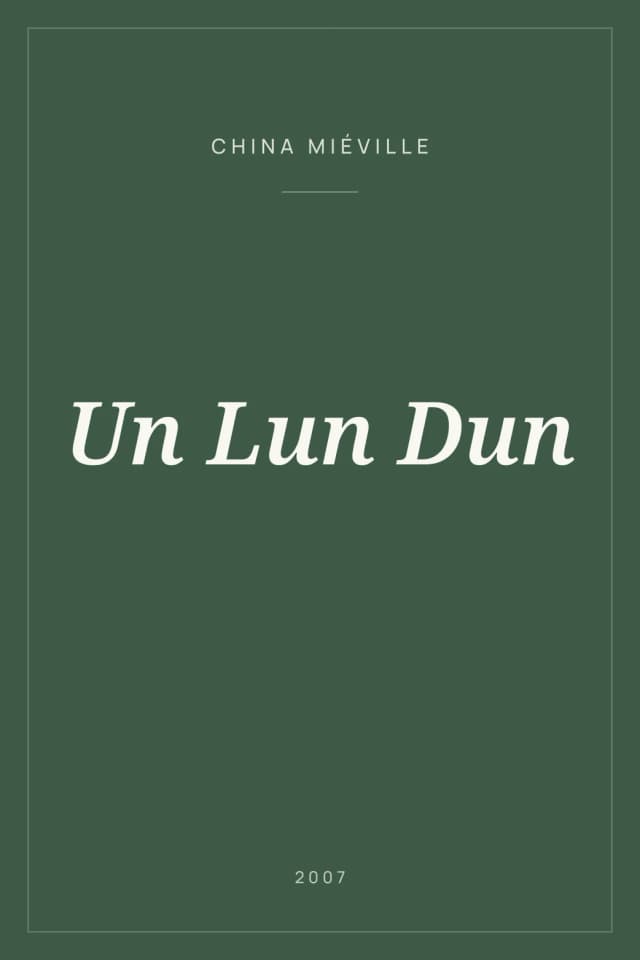 Portada de Un Lun Dun