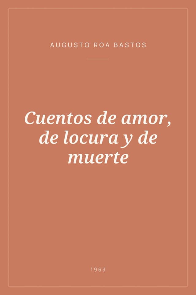 Portada de Cuentos de amor, de locura y de muerte