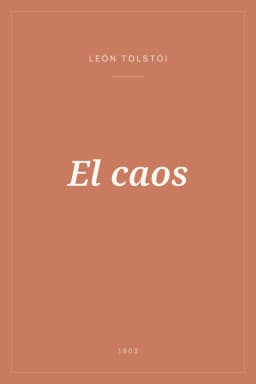 Portada de El caos