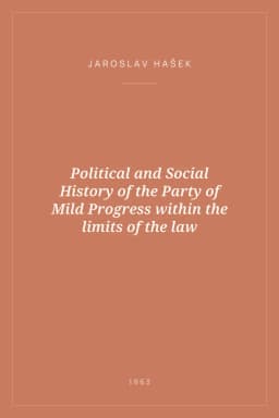 Portada de Political and Social History of the Party of Mild Progress within the limits of the law