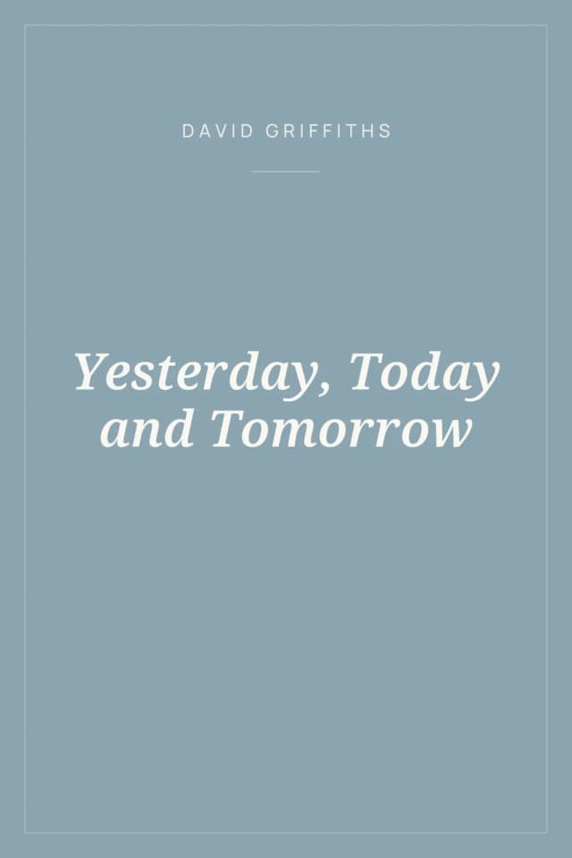 Portada de Yesterday, Today and Tomorrow