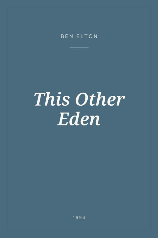Portada de This Other Eden