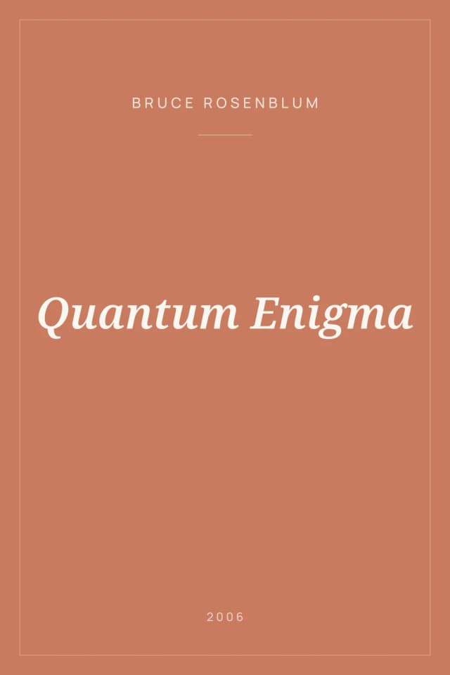 Portada de Quantum Enigma