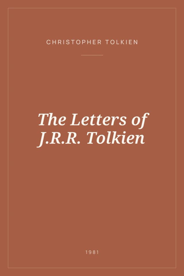 Portada de The Letters of J.R.R. Tolkien