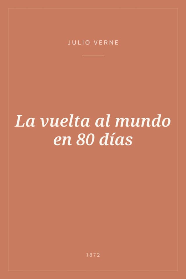 Portada de La vuelta al mundo en 80 días