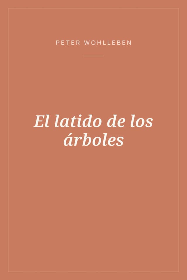 Portada de El latido de los árboles