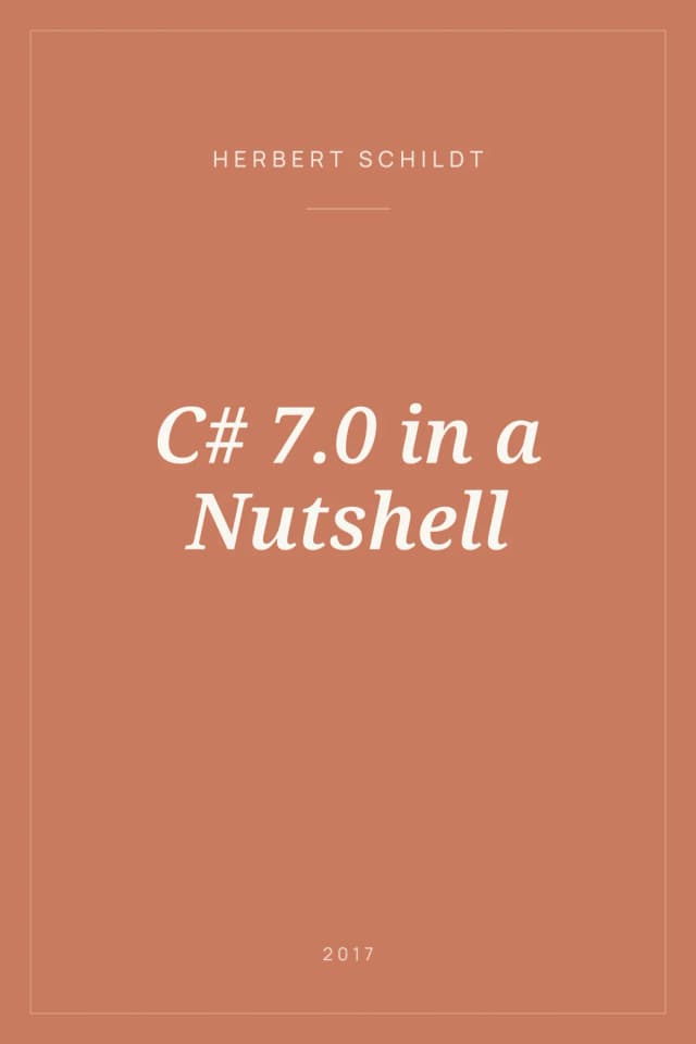 Portada de C# 7.0 in a Nutshell