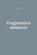 Portada de Fragmentos menores