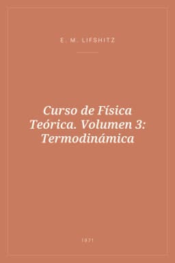 Portada de Curso de Física Teórica. Volumen 3: Termodinámica