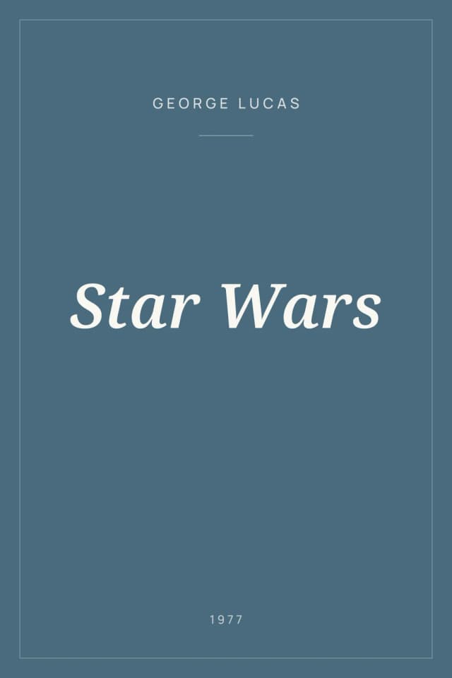 Portada de Star Wars