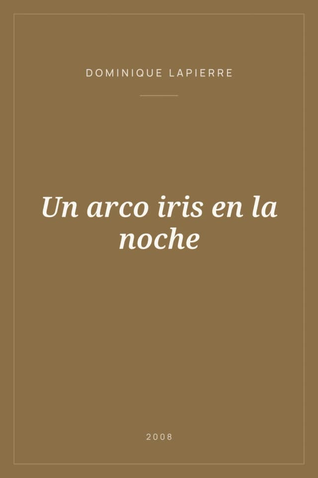 Portada de Un arco iris en la noche