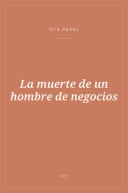 Portada de La muerte de un hombre de negocios