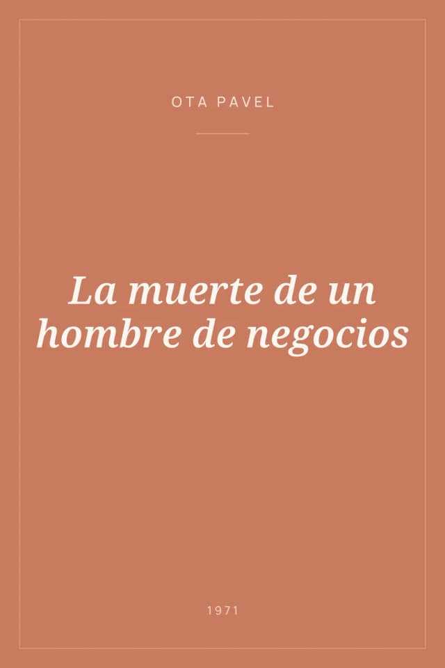 Portada de La muerte de un hombre de negocios