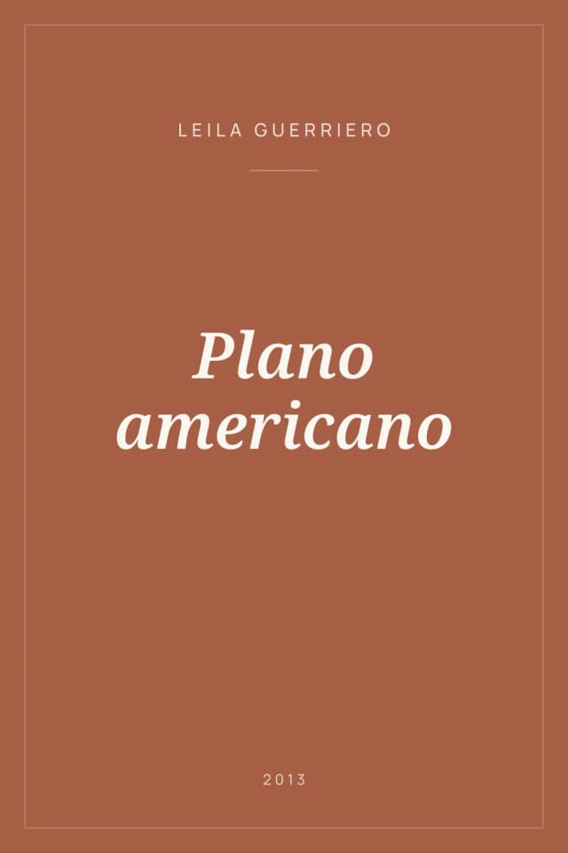 Portada de Plano americano