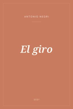 Portada de El giro