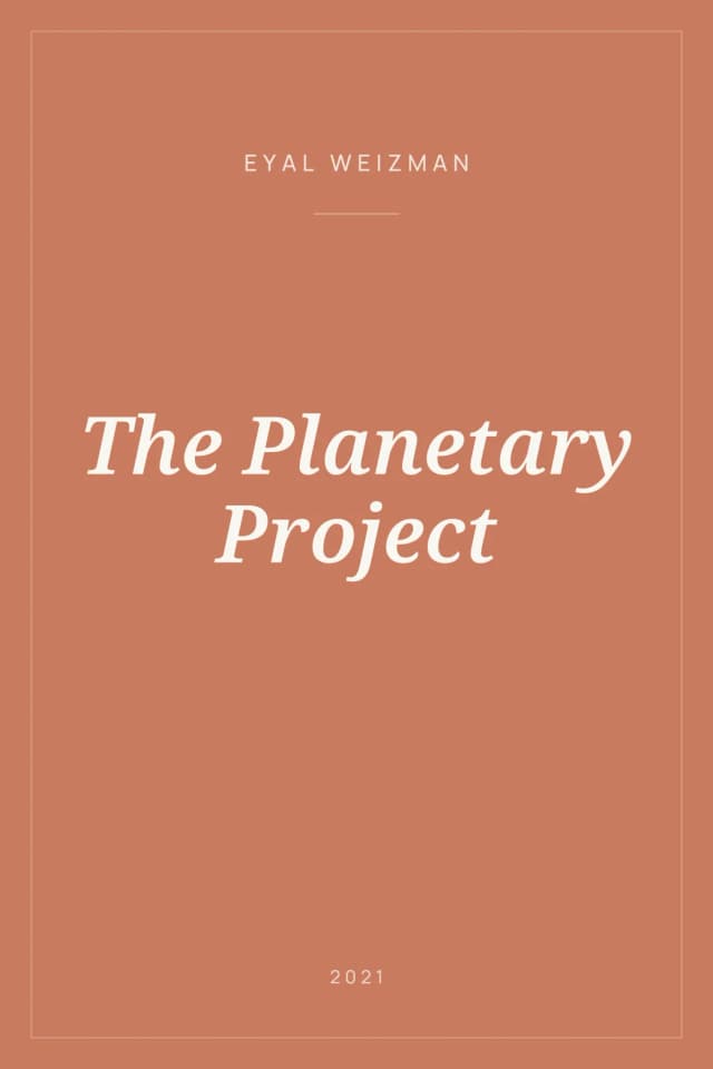 Portada de The Planetary Project