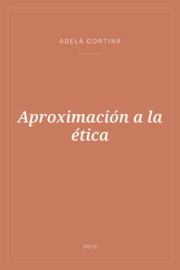 Portada de Aproximación a la ética