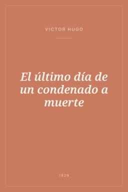 Portada de El último día de un condenado a muerte