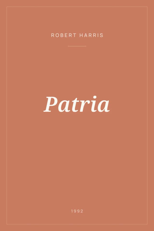 Portada de Patria