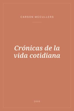 Portada de Crónicas de la vida cotidiana