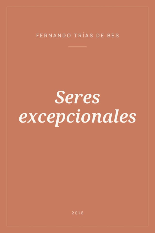 Portada de Seres excepcionales