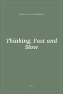 Portada de Thinking, Fast and Slow