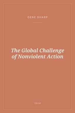 Portada de The Global Challenge of Nonviolent Action